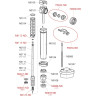 Впускной механизм ALCAPLAST A18-1/2 с нижней подводкой и металлической резьбой 1/2